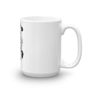 Ceramic Mug Dishwasher and microwave safe \ White and glossy