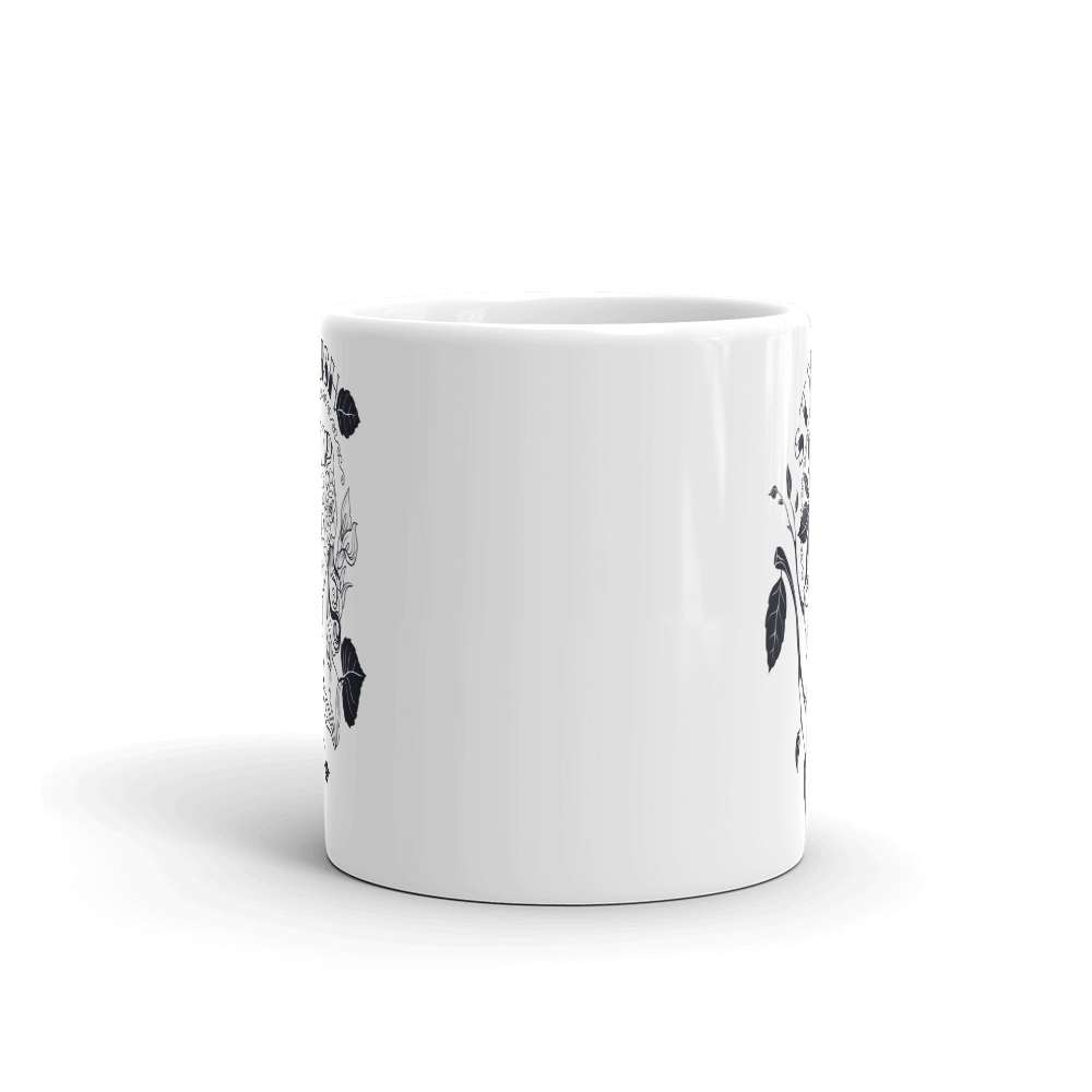 Ceramic Mug Dishwasher and microwave safe \ White and glossy