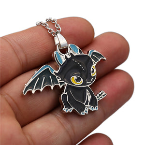 How To Train Your Dragon 2 Toothless Night Fury Necklace