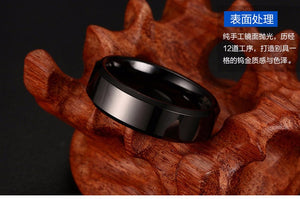 Ring Men Titanium Wedding