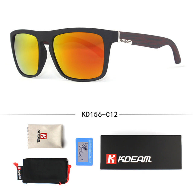 Fashion Guy's Sun Glasses From Kdeam Polarized Sunglasses Men