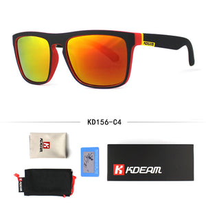 Fashion Guy's Sun Glasses From Kdeam Polarized Sunglasses Men