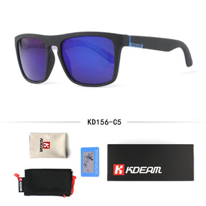 Fashion Guy's Sun Glasses From Kdeam Polarized Sunglasses Men