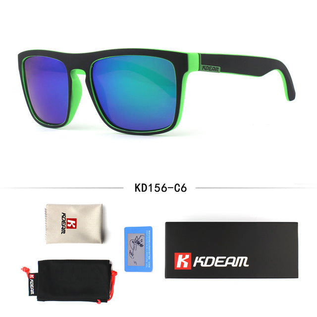 Fashion Guy's Sun Glasses From Kdeam Polarized Sunglasses Men