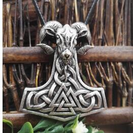 1pcs dropshipping viking goat jewelry THORS HAMMER Pendant