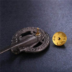 Game of Thrones Song of Ice and Fire Brooch Hand of the King Lapel Inspired Authentic Prop Pin Badge Brooches Movie Jewelry