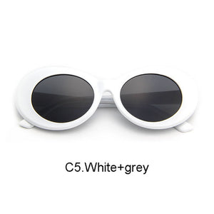 Superhot Eyewear - Clout goggles Retro Vintage White Sunglasses NIRVANA Kurt Cobain Glasses Alien Shades UV400 D0197