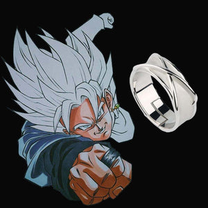 Anime Super Dragon Ball Z Black Son Goku Cosplay Accessories Time Finger Ring Fashion Jewelry Props