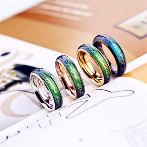 Temperature change color Ring Men Mood Ring rings for women