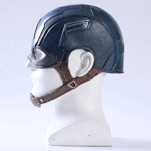 Movie Captain America 3 Civil War Captain America Mask Cosplay Steven Rogers Superhero Latex Helmet Halloween For Men Party Prop