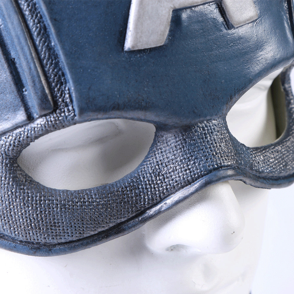 Movie Captain America 3 Civil War Captain America Mask Cosplay Steven Rogers Superhero Latex Helmet Halloween For Men Party Prop