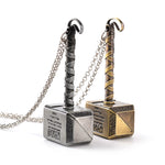 Thor Hammer Necklace Avengers Dark World Necklace Necklace Men