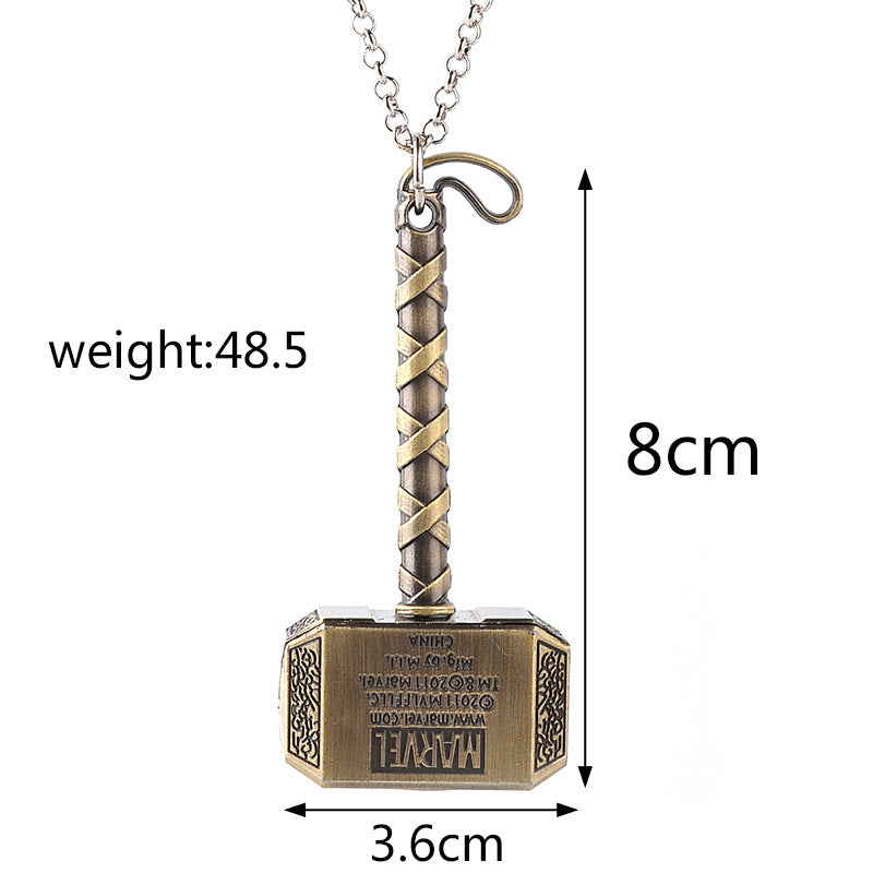 Thor Hammer Necklace Avengers Dark World Necklace Necklace Men