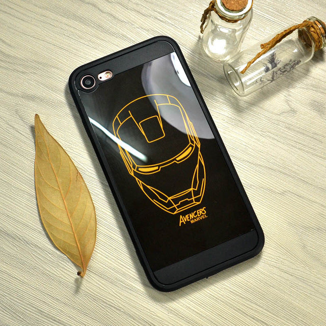 Clespruce Cartoon Marvel Batman Ironman Phone Cases