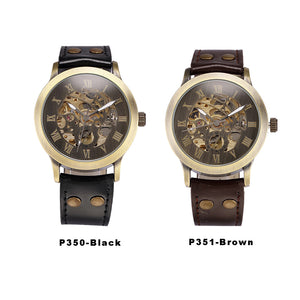 Mechanical Automatic Skeleton Watches Men