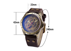 Mechanical Automatic Skeleton Watches Men