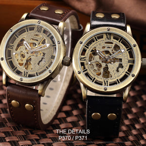 Mechanical Automatic Skeleton Watches Men