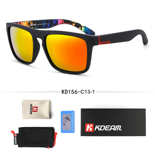 Fashion Guy's Sun Glasses From Kdeam Polarized Sunglasses Men