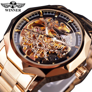 Golden Luxury Stainless Steel Skeleton