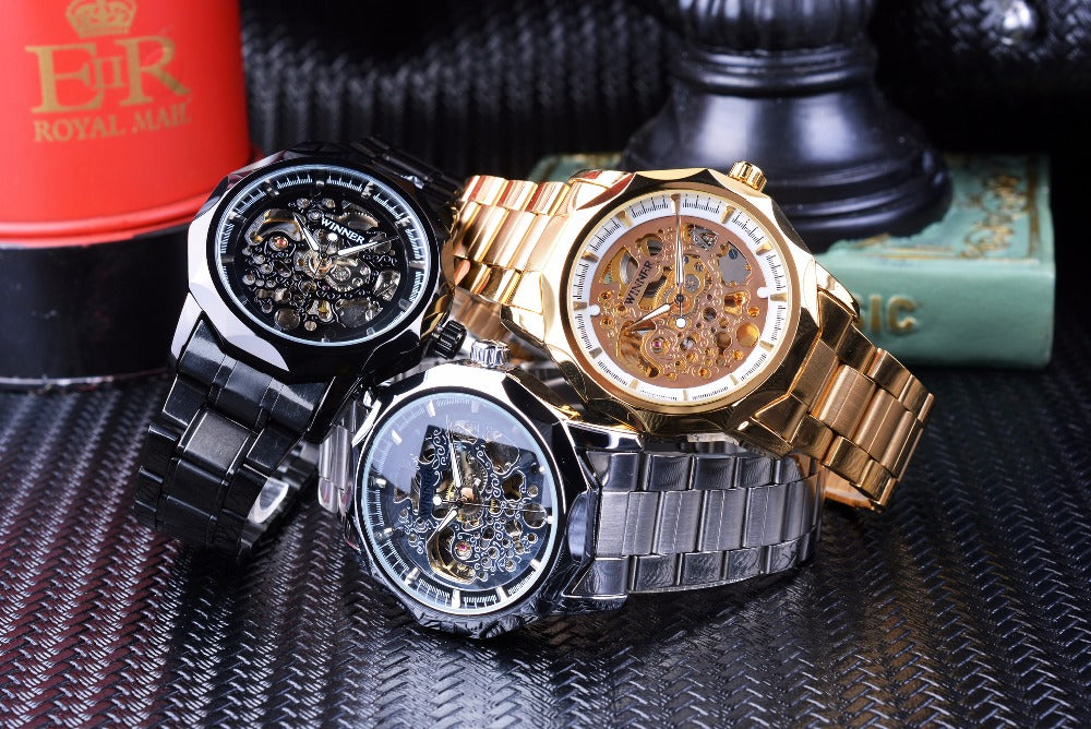 Golden Luxury Stainless Steel Skeleton