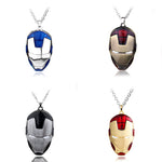 DC Super Heroes Iron Man mask necklace