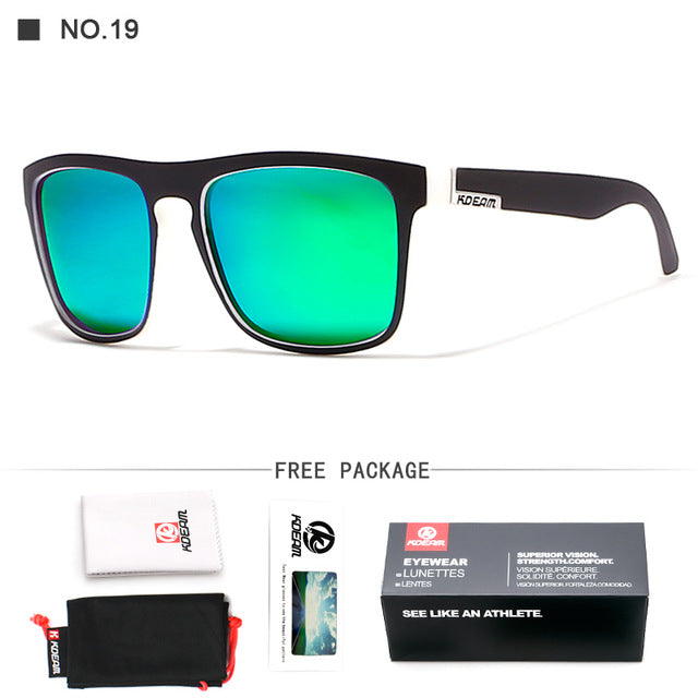 Fashion Guy's Sun Glasses From Kdeam Polarized Sunglasses Men