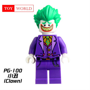 Single Sale Batman Joker Robin Logan X-Men Super Heroes Building Blocks Figures Toys Compatible With LegoINGly Batman zk15