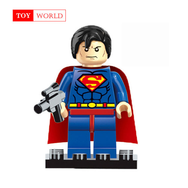 Super Heroes Marvel Figures Captain American The Hulk Spiderman Iron Man LEGOINGLYS Building Blocks Mini Bricks Children Toys 15