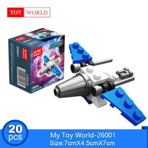 12 Kinds Original Mini Transportation Block Car Building Blocks Compatible legoeINGlys Duplo Soliders Police Bricks zk5