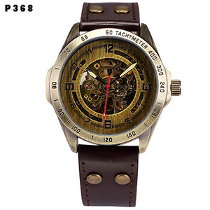 Mechanical Automatic Skeleton Watches Men