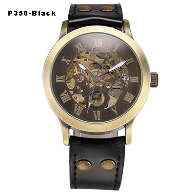 Mechanical Automatic Skeleton Watches Men