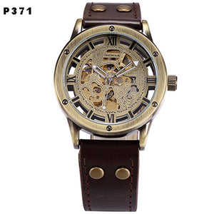 Mechanical Automatic Skeleton Watches Men