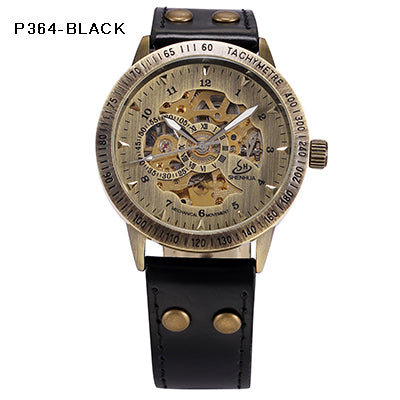 Mechanical Automatic Skeleton Watches Men