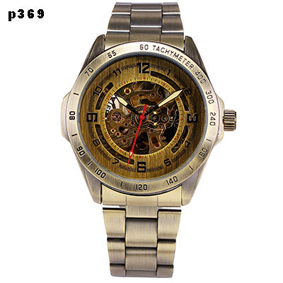 Mechanical Automatic Skeleton Watches Men