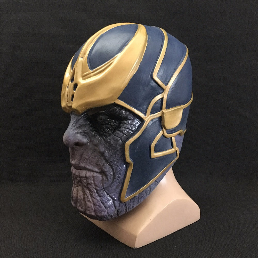 Thanos Mask Infinity Gauntlet Avengers Infinity War Gloves Helmet Cosplay Thanos Masks Halloween Props DropShipping