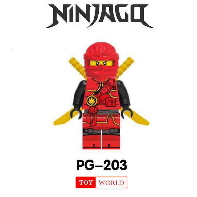 Hot Building Blocks Compatible with LegoINGlys Ninjagoes Sets Bricks Kai Jay Cole Zane Nya Lloyd Weapon Action Toy for Kids zk16