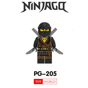 Hot Building Blocks Compatible with LegoINGlys Ninjagoes Sets Bricks Kai Jay Cole Zane Nya Lloyd Weapon Action Toy for Kids zk16