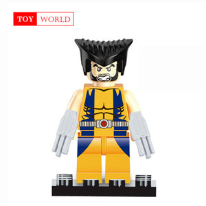 Single Sale Batman Joker Robin Logan X-Men Super Heroes Building Blocks Figures Toys Compatible With LegoINGly Batman zk15