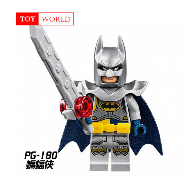 SuperHeroes Building Blocks Batman Iron Man Robin Hulk Spiderman Ninjago Compatible With mini LegoINGly Ninja figures toys z20