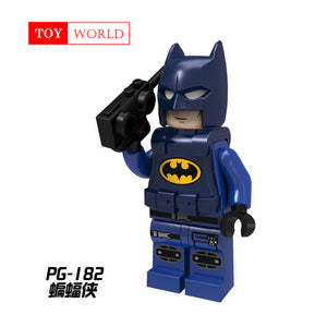 SuperHeroes Building Blocks Batman Iron Man Robin Hulk Spiderman Ninjago Compatible With mini LegoINGly Ninja figures toys z20