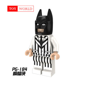 SuperHeroes Building Blocks Batman Iron Man Robin Hulk Spiderman Ninjago Compatible With mini LegoINGly Ninja figures toys z20