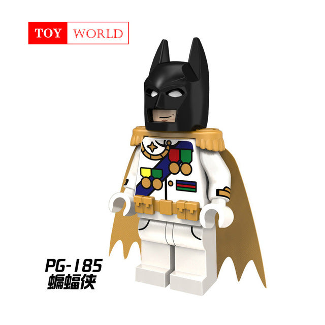 SuperHeroes Building Blocks Batman Iron Man Robin Hulk Spiderman Ninjago Compatible With mini LegoINGly Ninja figures toys z20