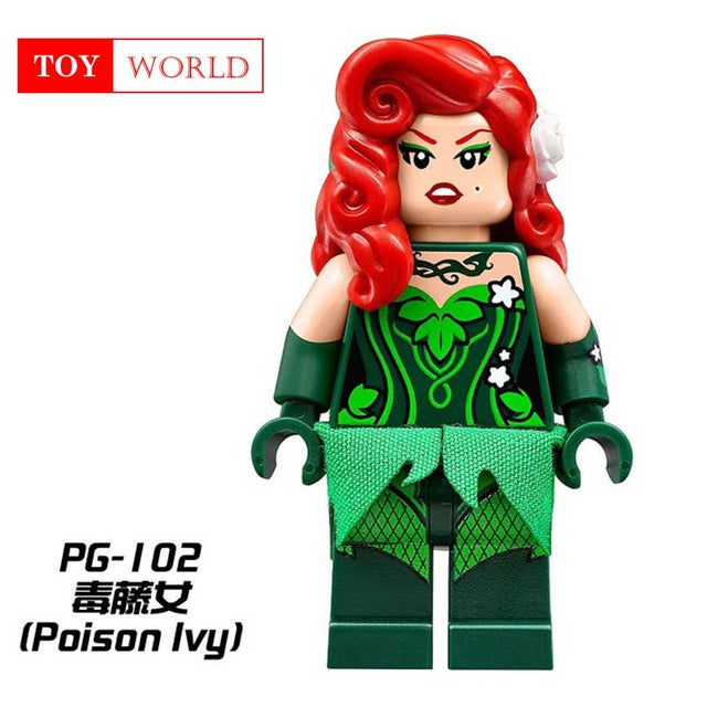 SuperHeroes Building Blocks Batman Iron Man Robin Hulk Spiderman Ninjago Compatible With mini LegoINGly Ninja figures toys z20