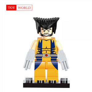 SuperHeroes Building Blocks Batman Iron Man Robin Hulk Spiderman Ninjago Compatible With mini LegoINGly Ninja figures toys z20