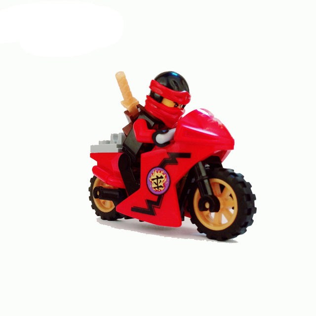 Hot Ninja Motorcycle Building Blocks Bricks toys Compatible legoINGly Ninjagoed Ninja for kids gifts Carmadon Kai Jay Zane Cole