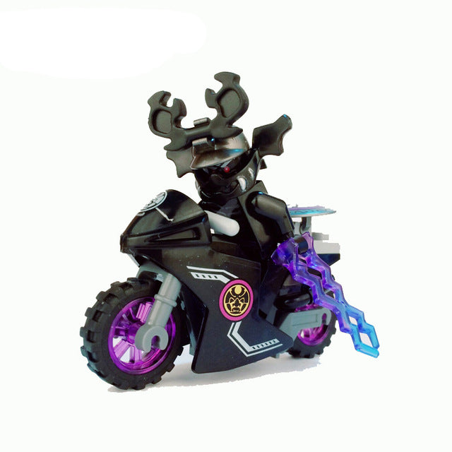 Hot Ninja Motorcycle Building Blocks Bricks toys Compatible legoINGly Ninjagoed Ninja for kids gifts Carmadon Kai Jay Zane Cole