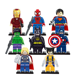 Super Heroes Single Sale Building Blocks Buzz Lightyear Batman Compatible legoINGly Ninjagoed Marvel's DC Avengers Toys Figures