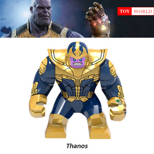 HOT New Avengers 3 Marvel's DC Super Hero Building Blocks Thanos Iron Man Compatible with LegoINGly Batman Figure Models Set Toy