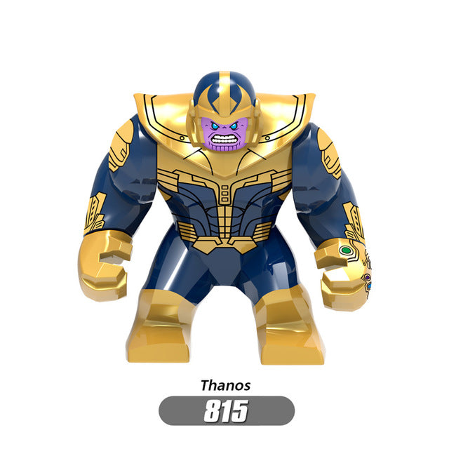HOT New Avengers 3 Marvel's DC Super Hero Building Blocks Thanos Iron Man Compatible with LegoINGly Batman Figure Models Set Toy