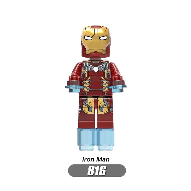 HOT New Avengers 3 Marvel's DC Super Hero Building Blocks Thanos Iron Man Compatible with LegoINGly Batman Figure Models Set Toy